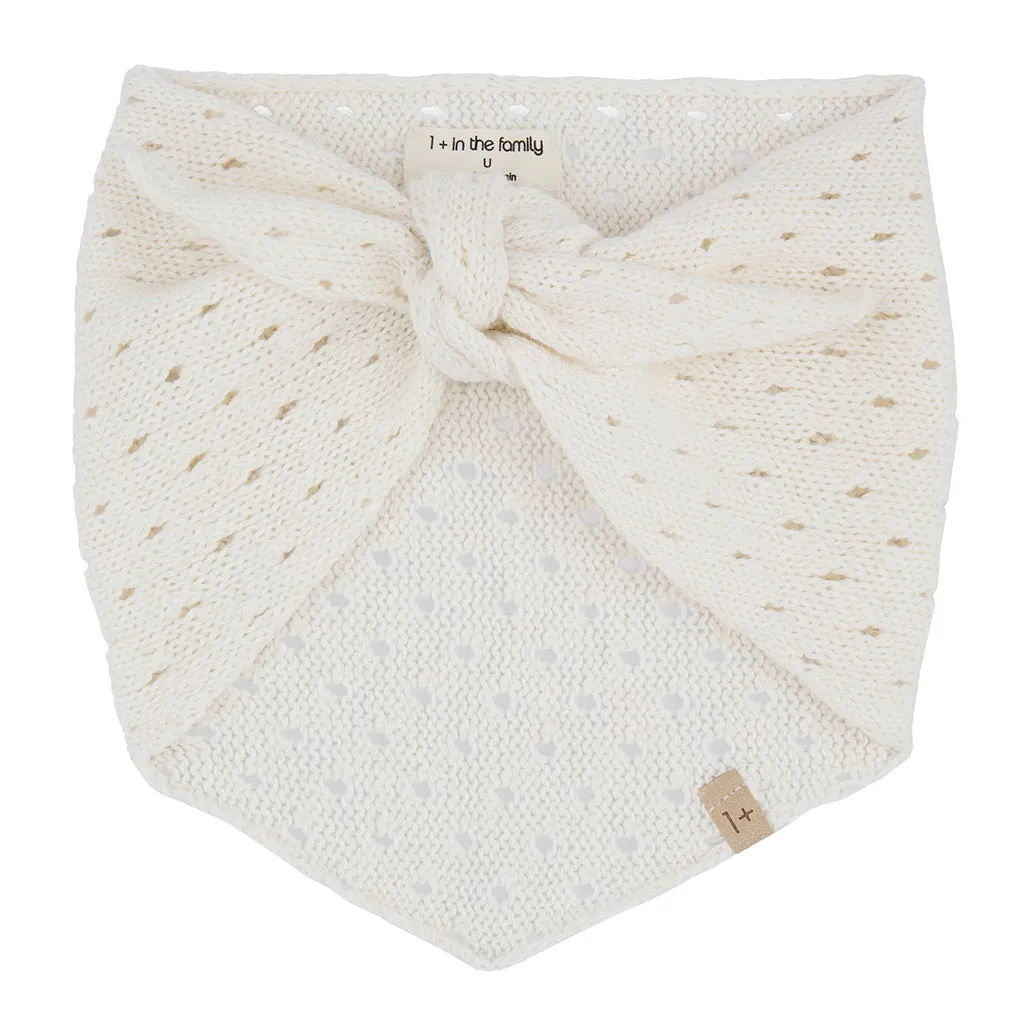 1  In The Family Baby Lulu Bandana Off White