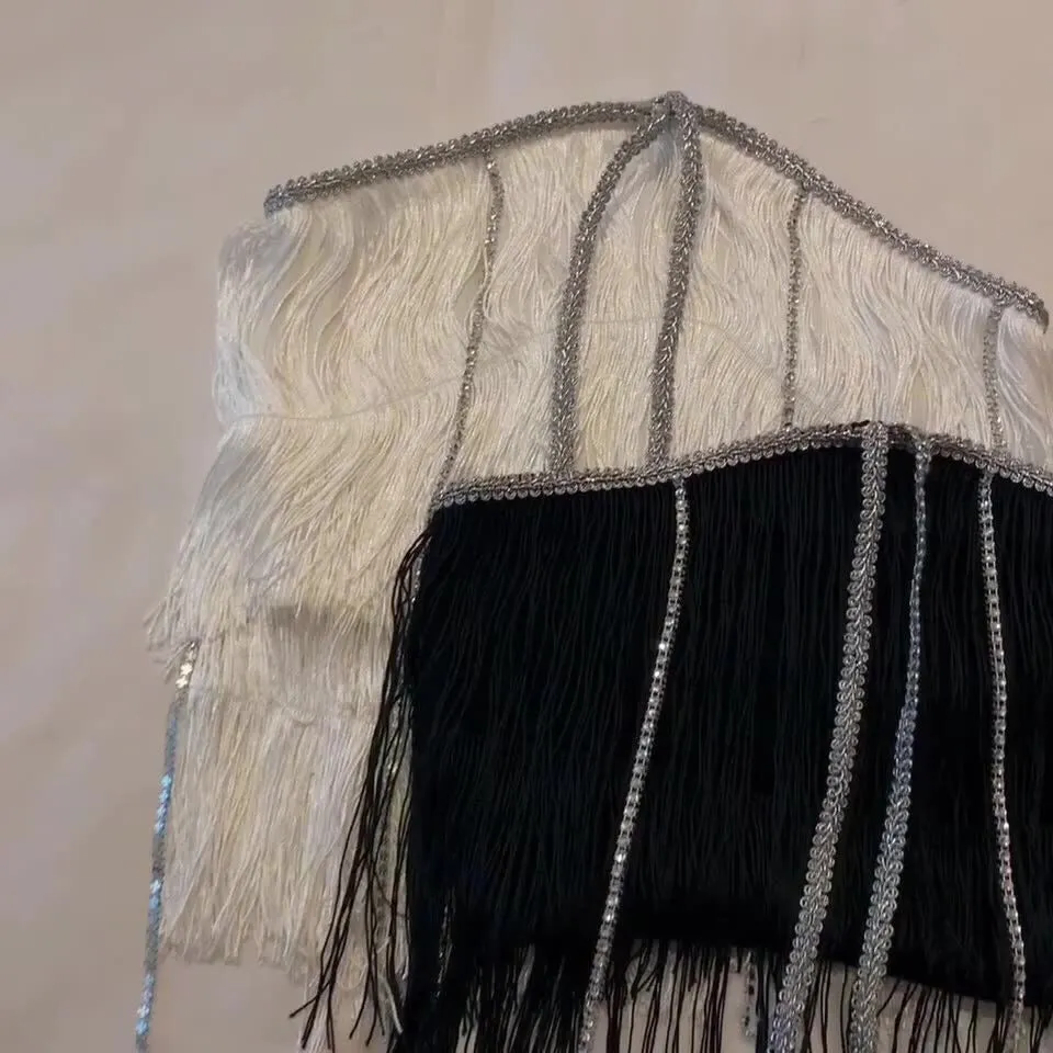 Alexis Bustier Top with Tassels