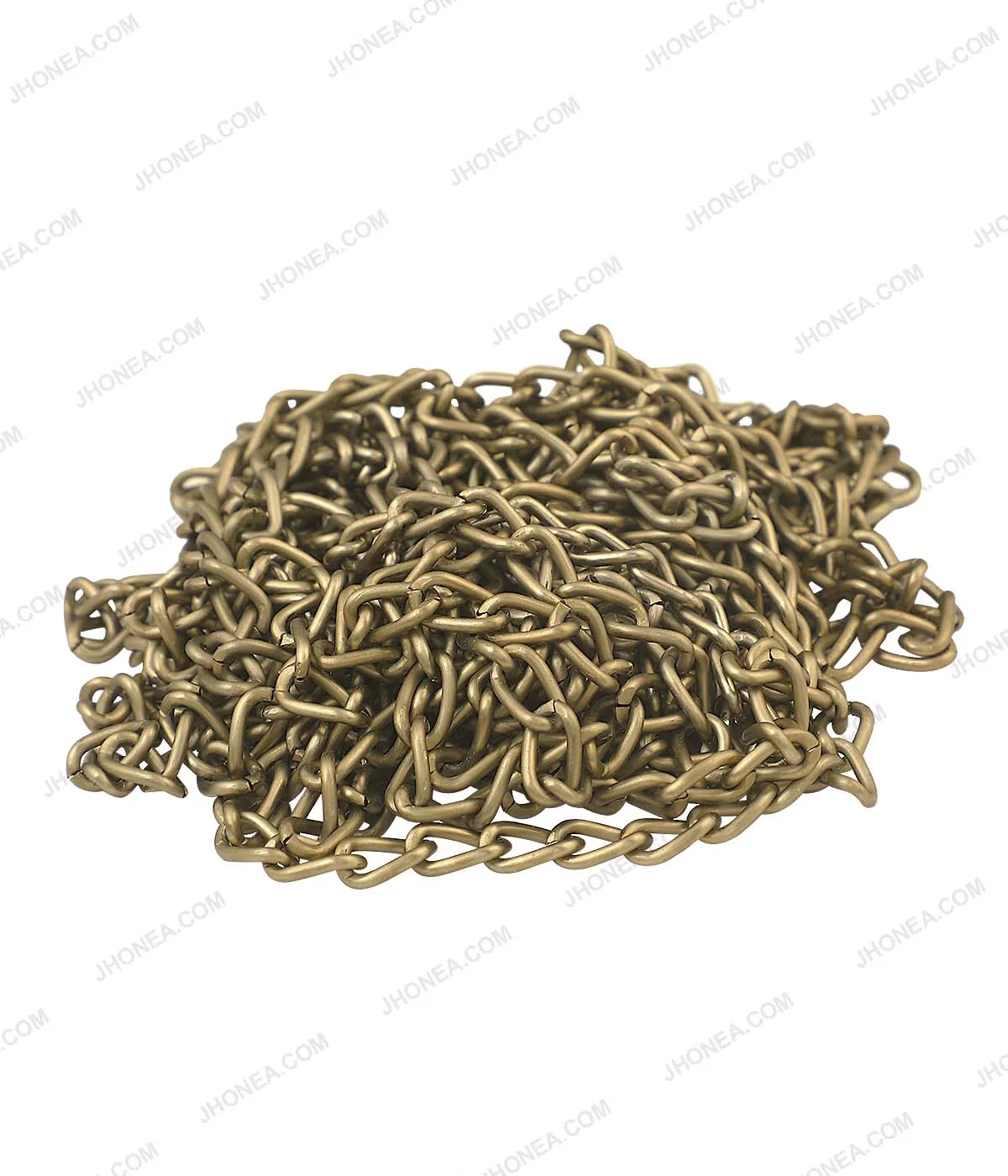 Antique Brass Twisted Curb Link Chain for Fashion Clothing