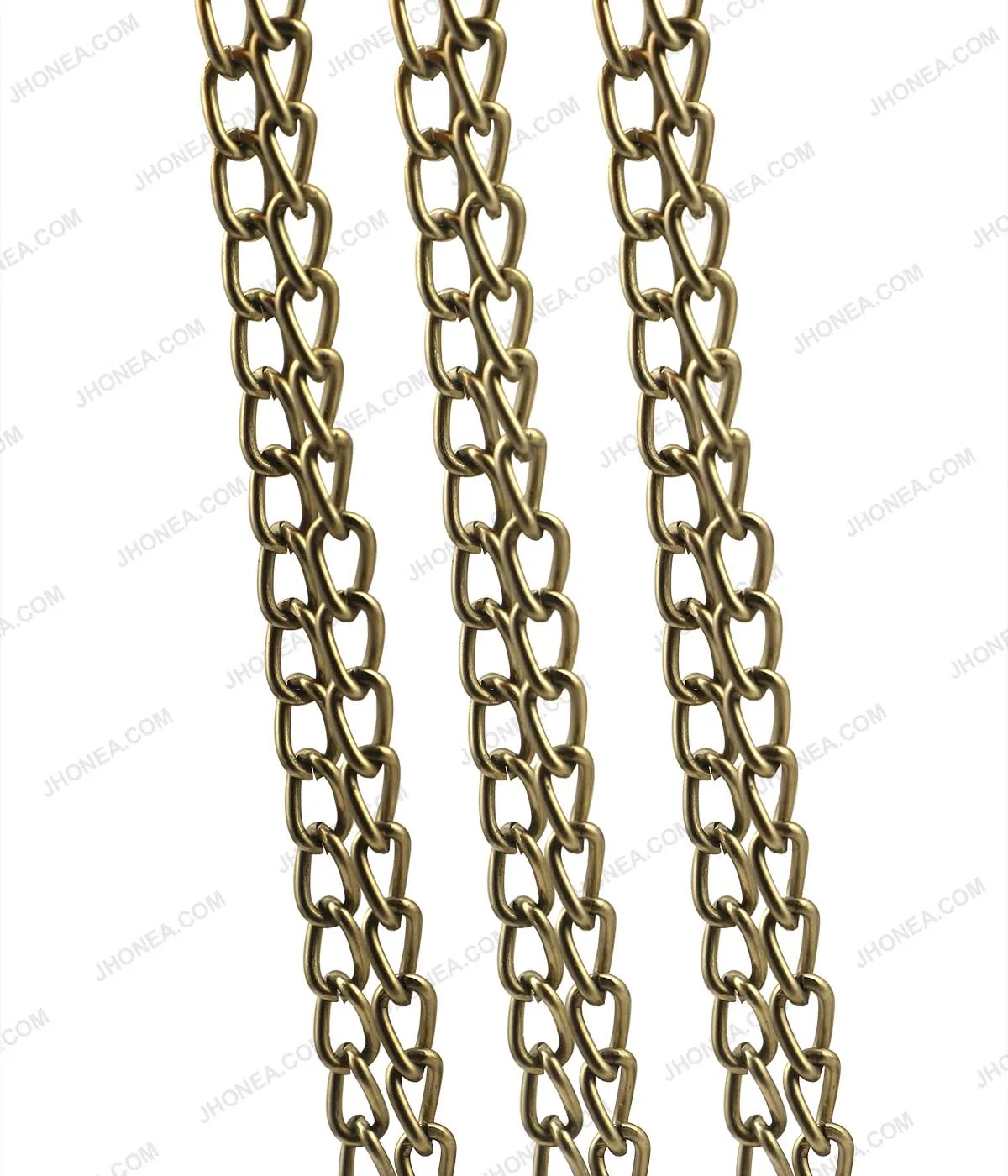 Antique Brass Twisted Curb Link Chain for Fashion Clothing