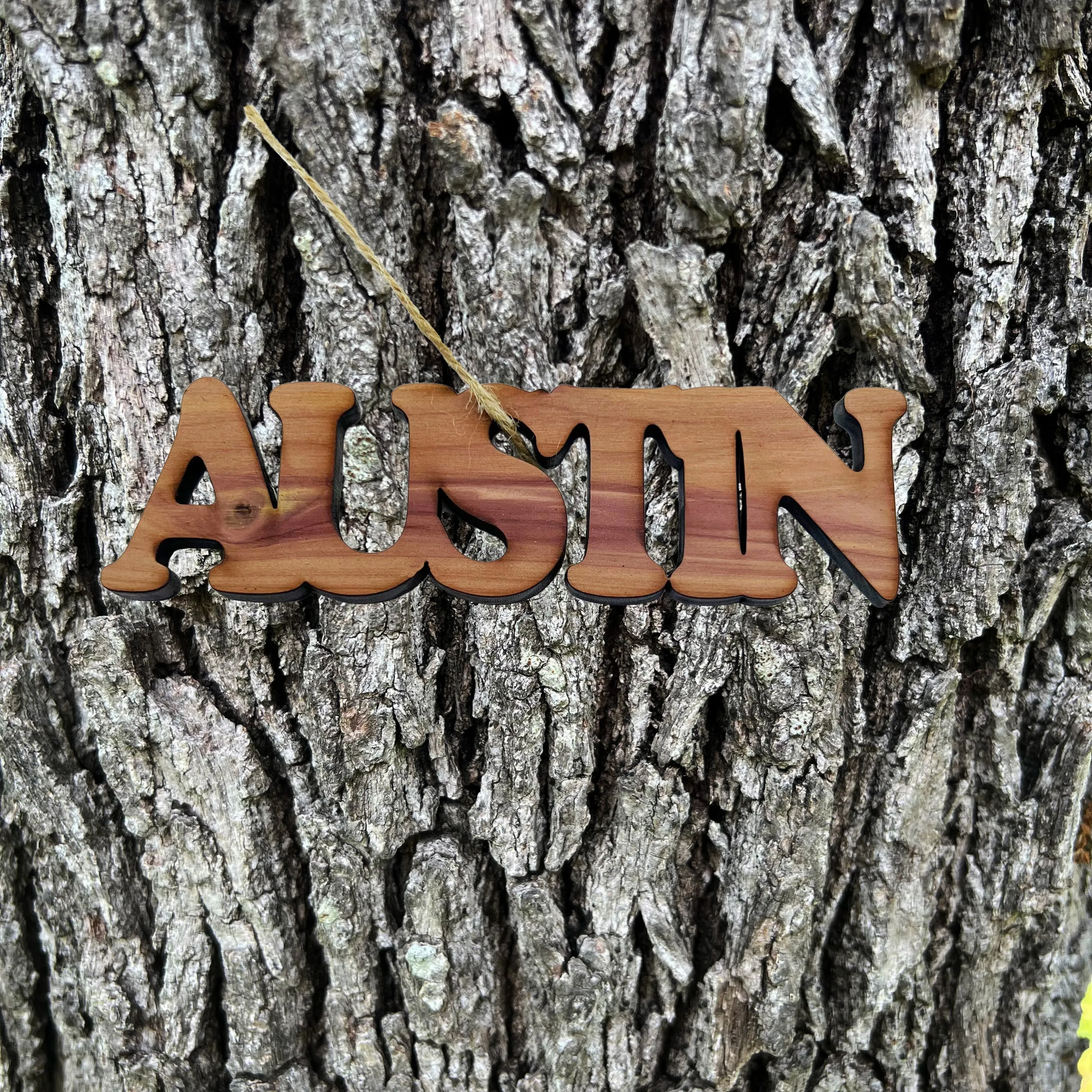 Austin - Cedar Ornament