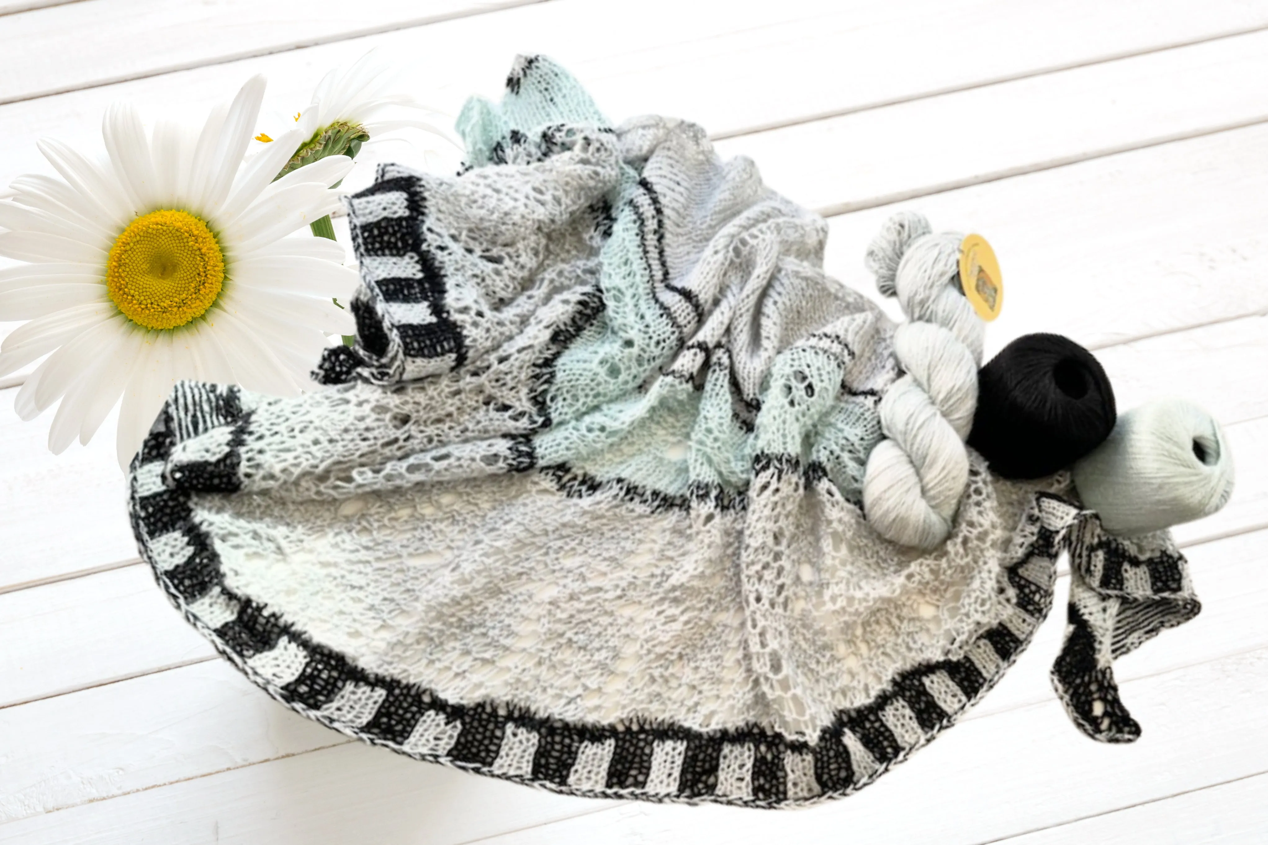 Birch, shawl kit