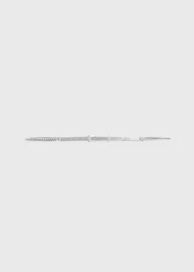 Chain belt silver