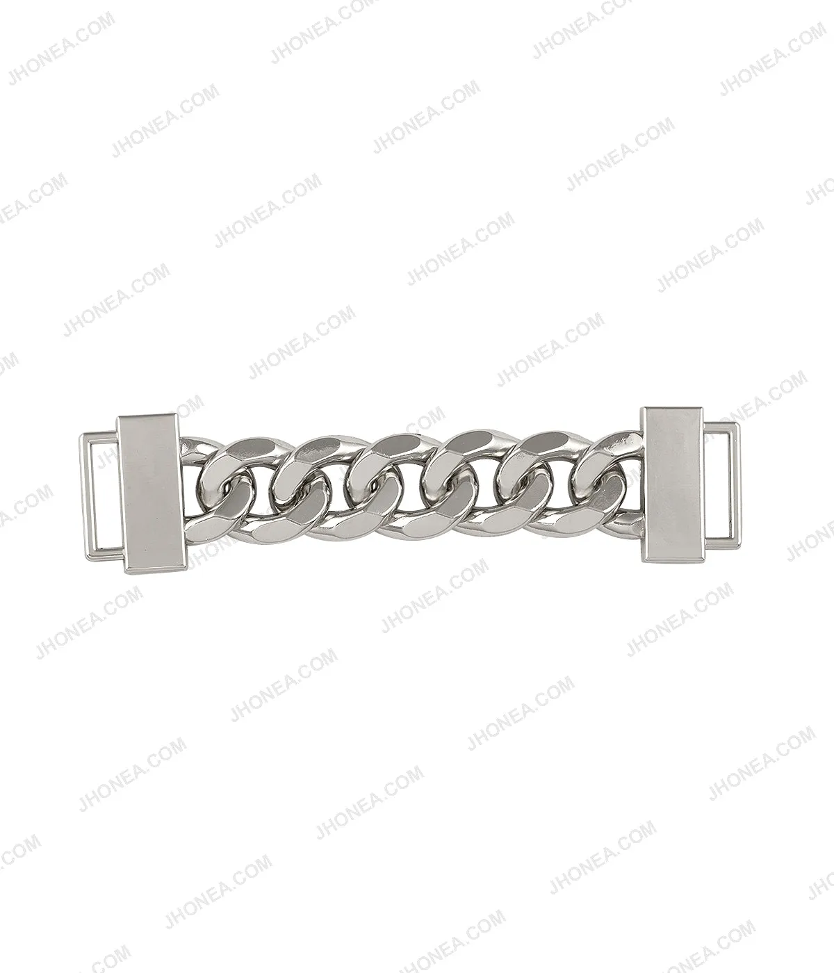 Chain Design Shiny Metal Fashion Belt Accessory