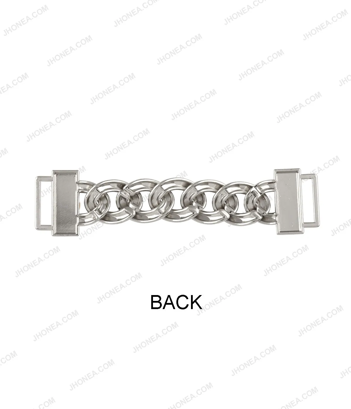 Chain Design Shiny Metal Fashion Belt Accessory