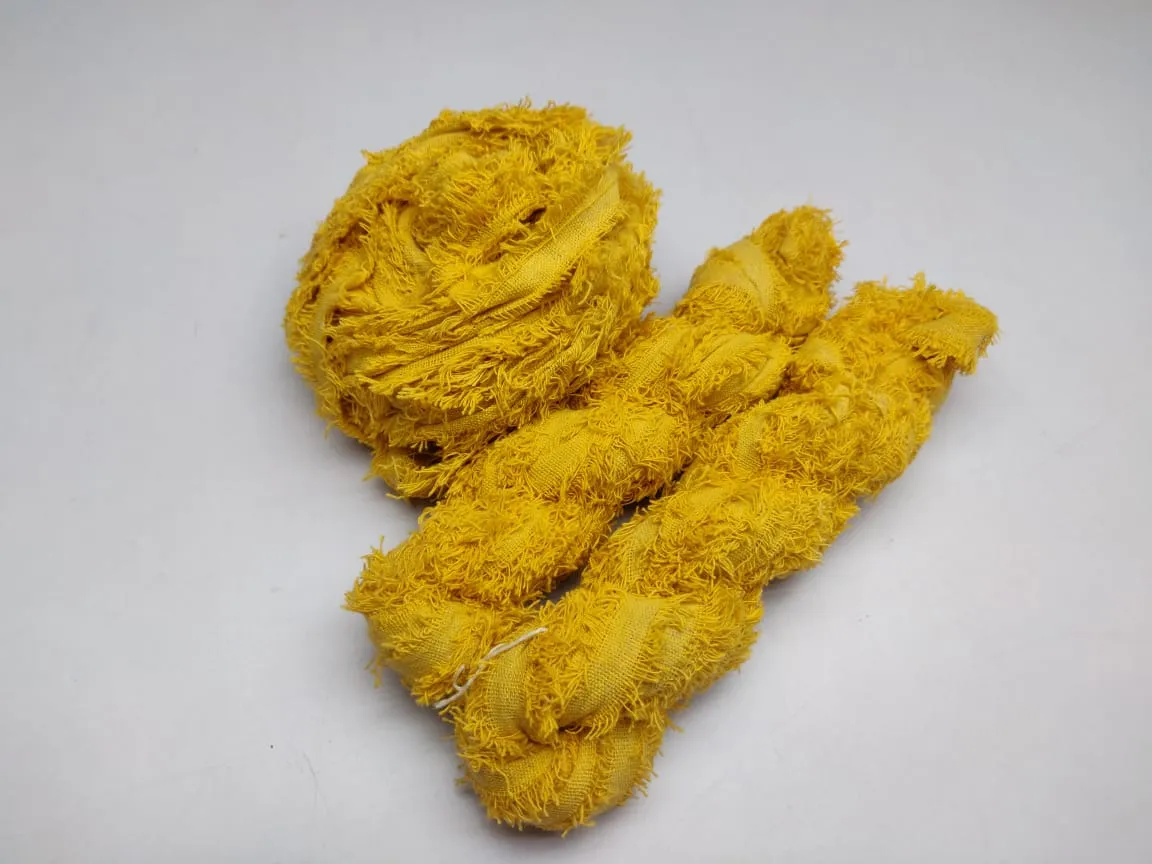 Cotton Frizz Ribbon - Turmeric