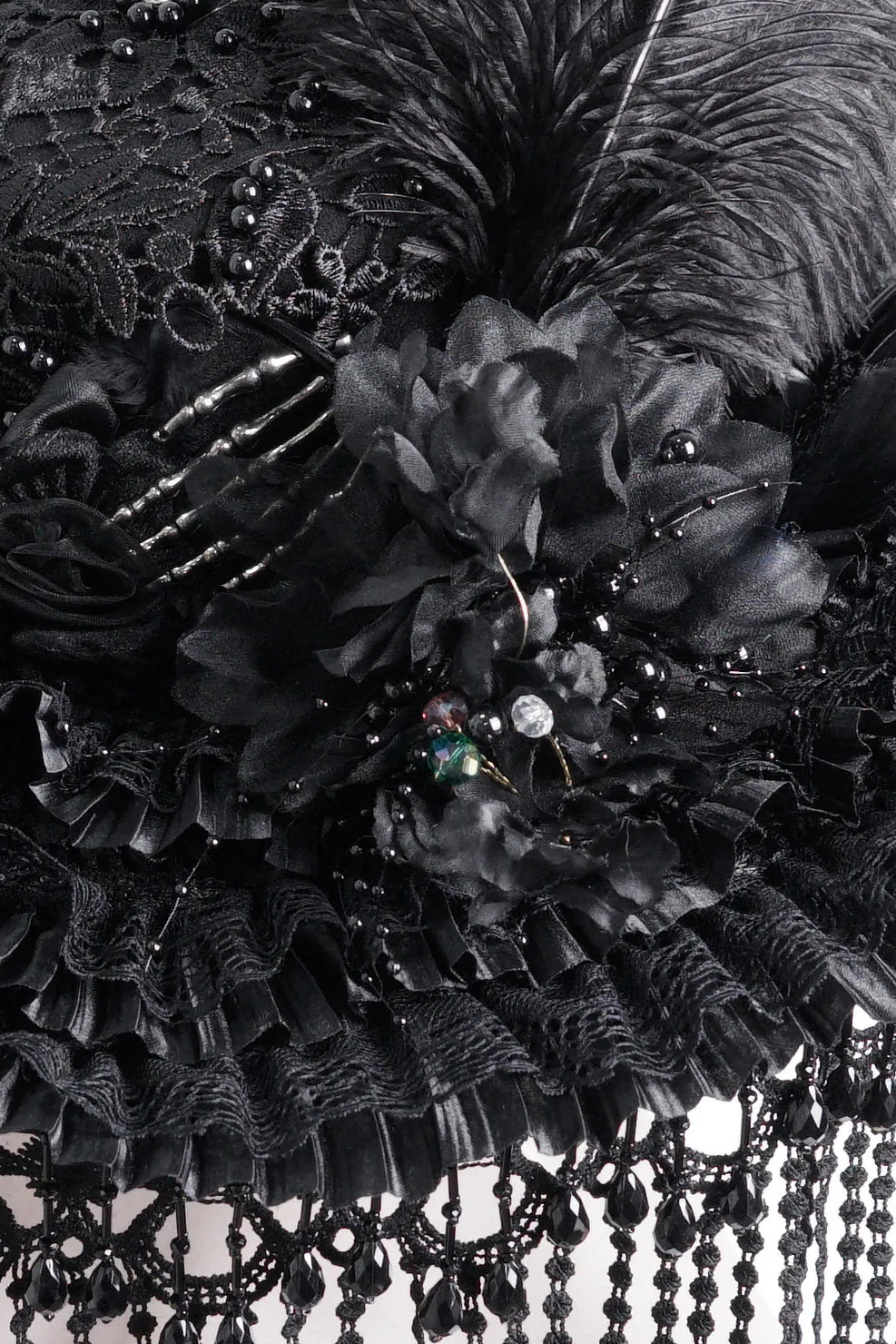 Dark Duchess Tassel Hat