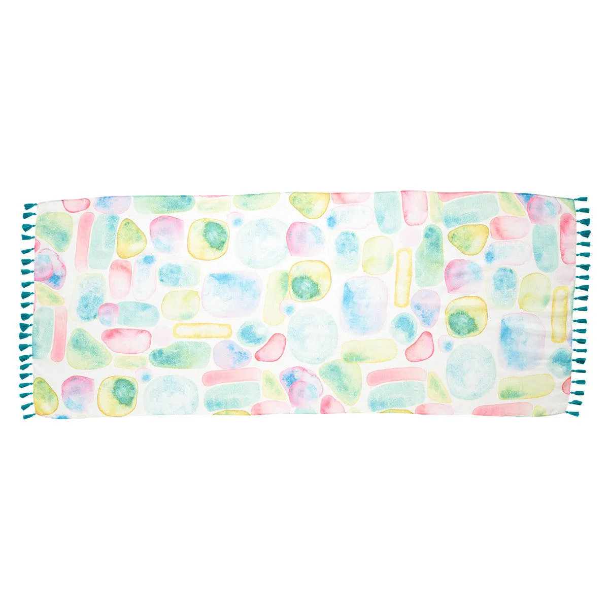Decorative Pastel Designed Gift Scarf