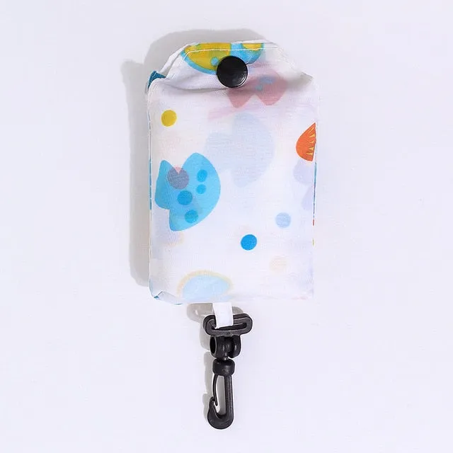 Etya New Foldable Portable Shopping Bag Reusable Tote Pouch Recycle Storage Handbags Women