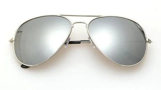 Fashion Pilot Style Aviator Mirrored Sunglasses for Women
