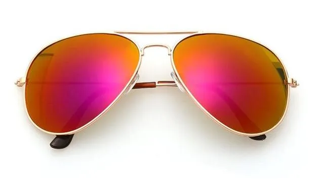Fashion Pilot Style Aviator Mirrored Sunglasses for Women