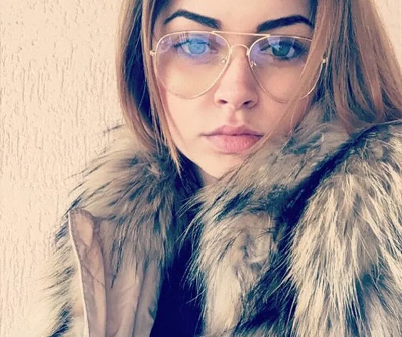 Fashion Pilot Style Aviator Mirrored Sunglasses for Women