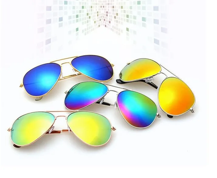 Fashion Pilot Style Aviator Mirrored Sunglasses for Women