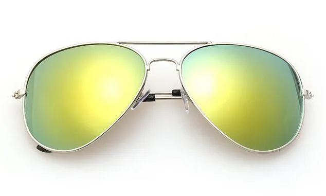 Fashion Pilot Style Aviator Mirrored Sunglasses for Women