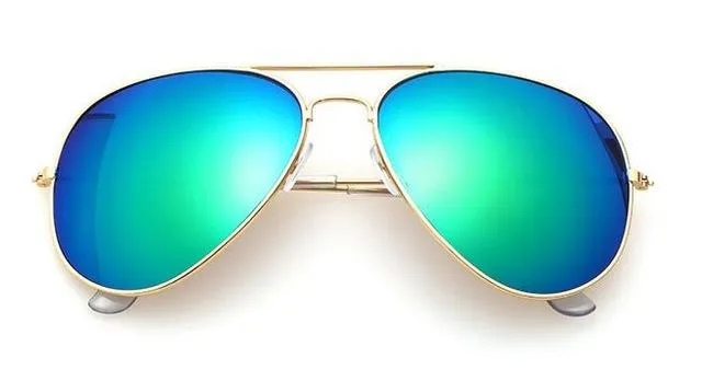Fashion Pilot Style Aviator Mirrored Sunglasses for Women
