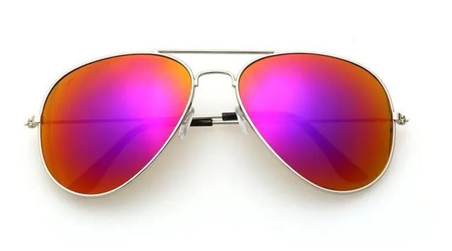 Fashion Pilot Style Aviator Mirrored Sunglasses for Women