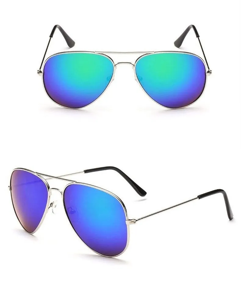 Fashion Pilot Style Aviator Mirrored Sunglasses for Women