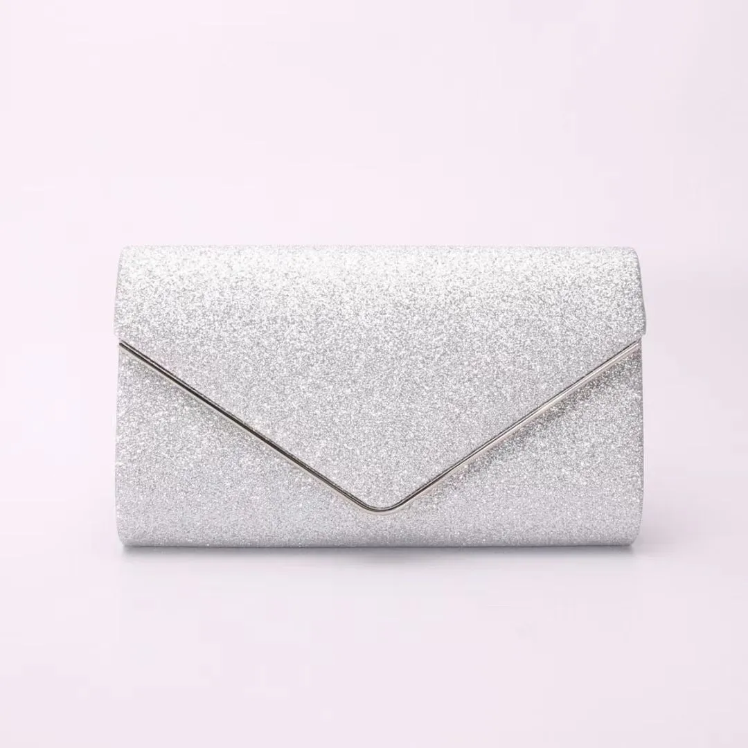 Glitter Evening Bags Formal Clutches Wedding Purses Party Dressy Clutch Purse Cocktail Prom Handbags
