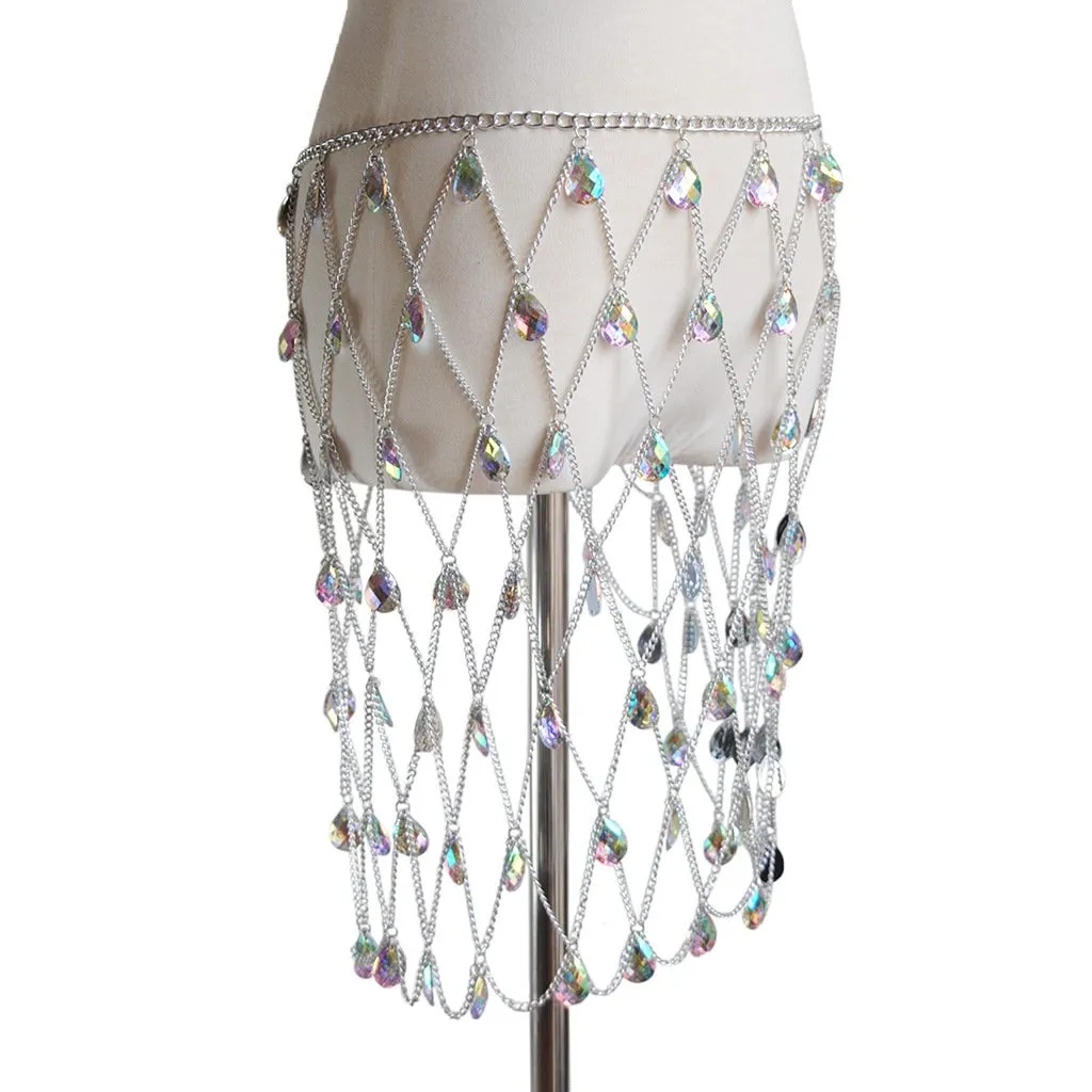 Gypsy Goddess Crystal Skirt