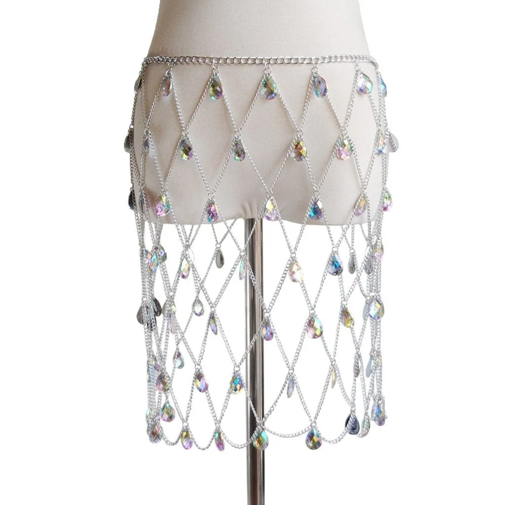 Gypsy Goddess Crystal Skirt