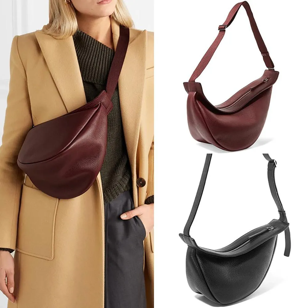 Half Moon Crossbody Chest Bag