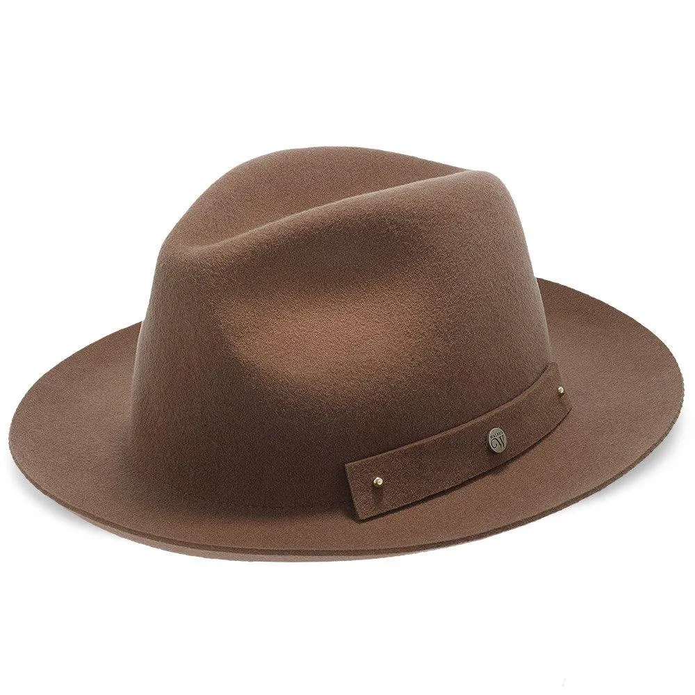 Journey - Walrus Hats Wool Felt Fedora Crushable Hat - H7009