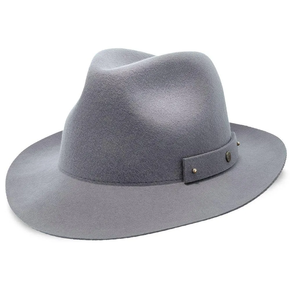 Journey - Walrus Hats Wool Felt Fedora Crushable Hat - H7009