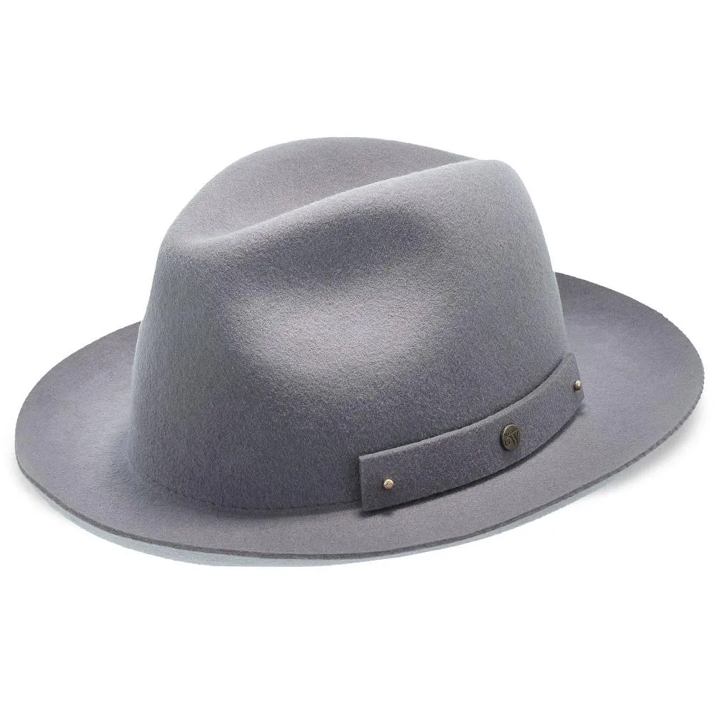 Journey - Walrus Hats Wool Felt Fedora Crushable Hat - H7009