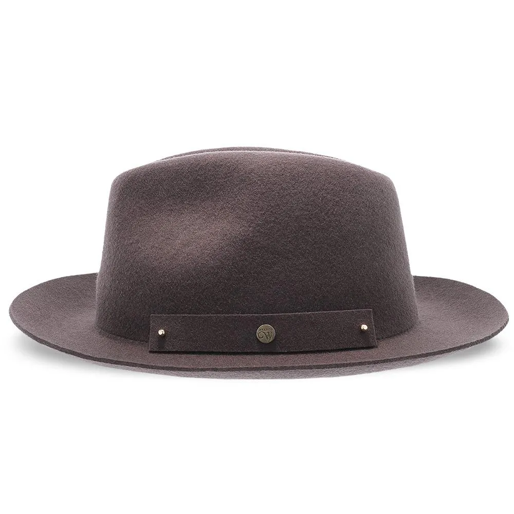 Journey - Walrus Hats Wool Felt Fedora Crushable Hat - H7009