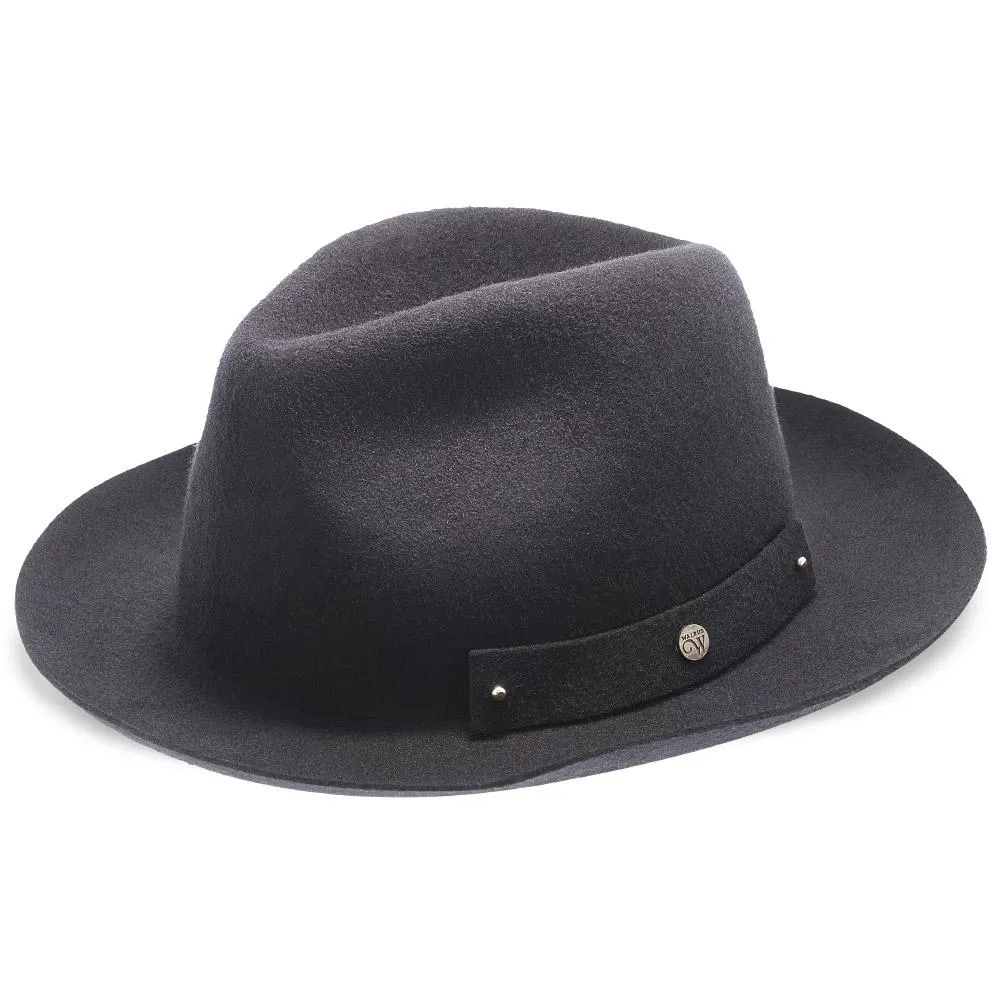 Journey - Walrus Hats Wool Felt Fedora Crushable Hat - H7009
