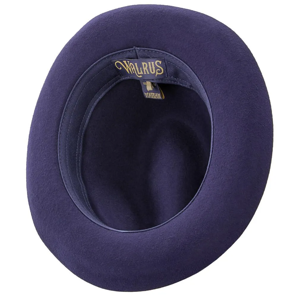 Journey - Walrus Hats Wool Felt Fedora Crushable Hat - H7009