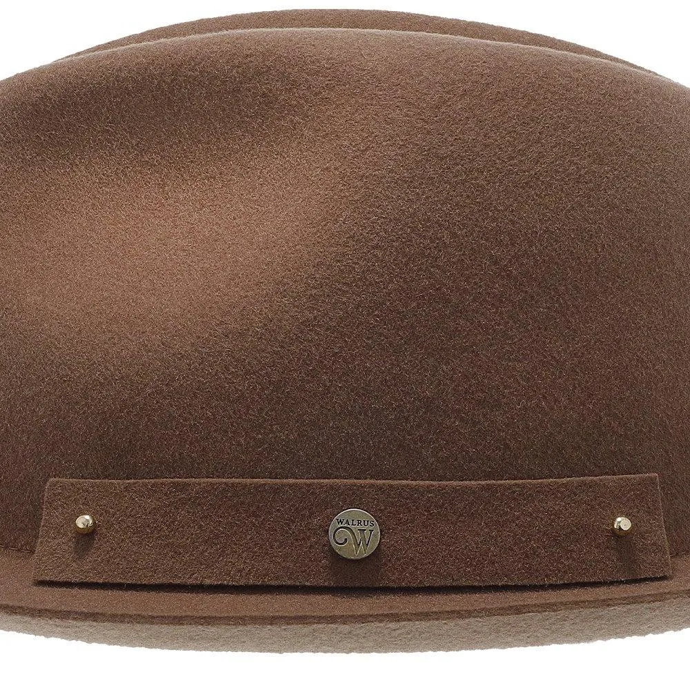 Journey - Walrus Hats Wool Felt Fedora Crushable Hat - H7009