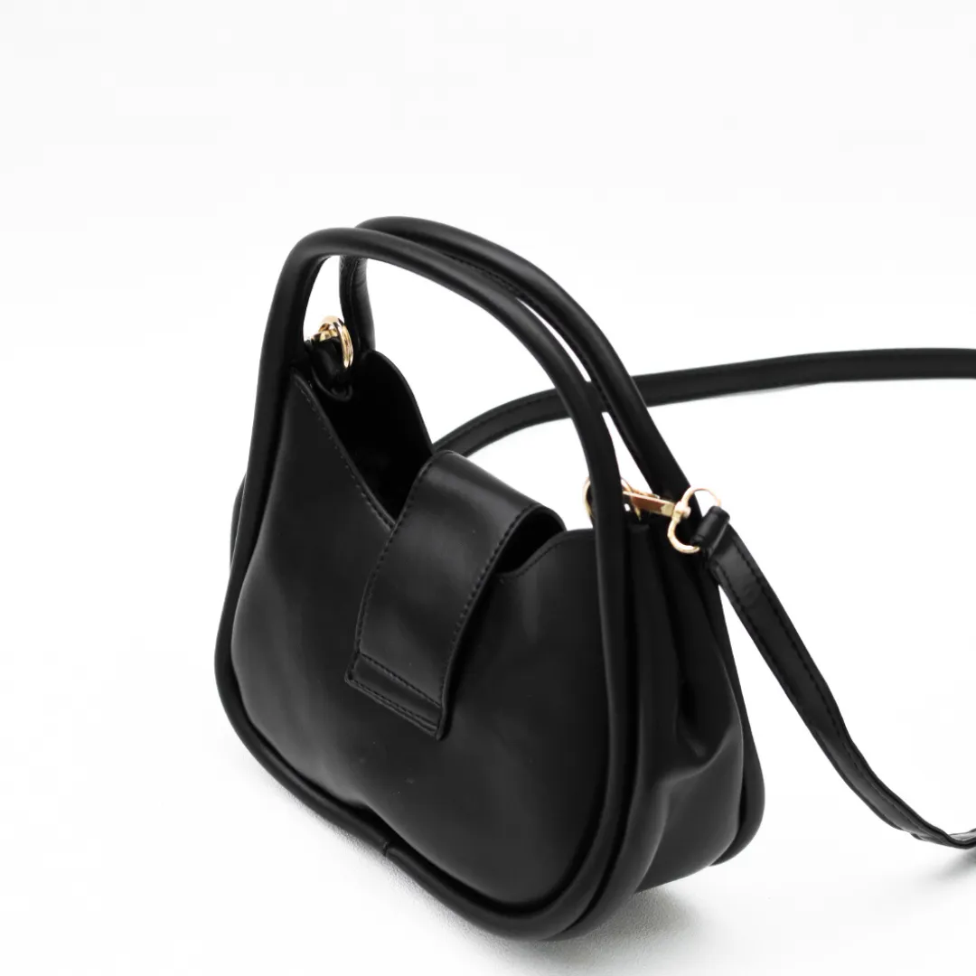 Luxe Arc Bag Black
