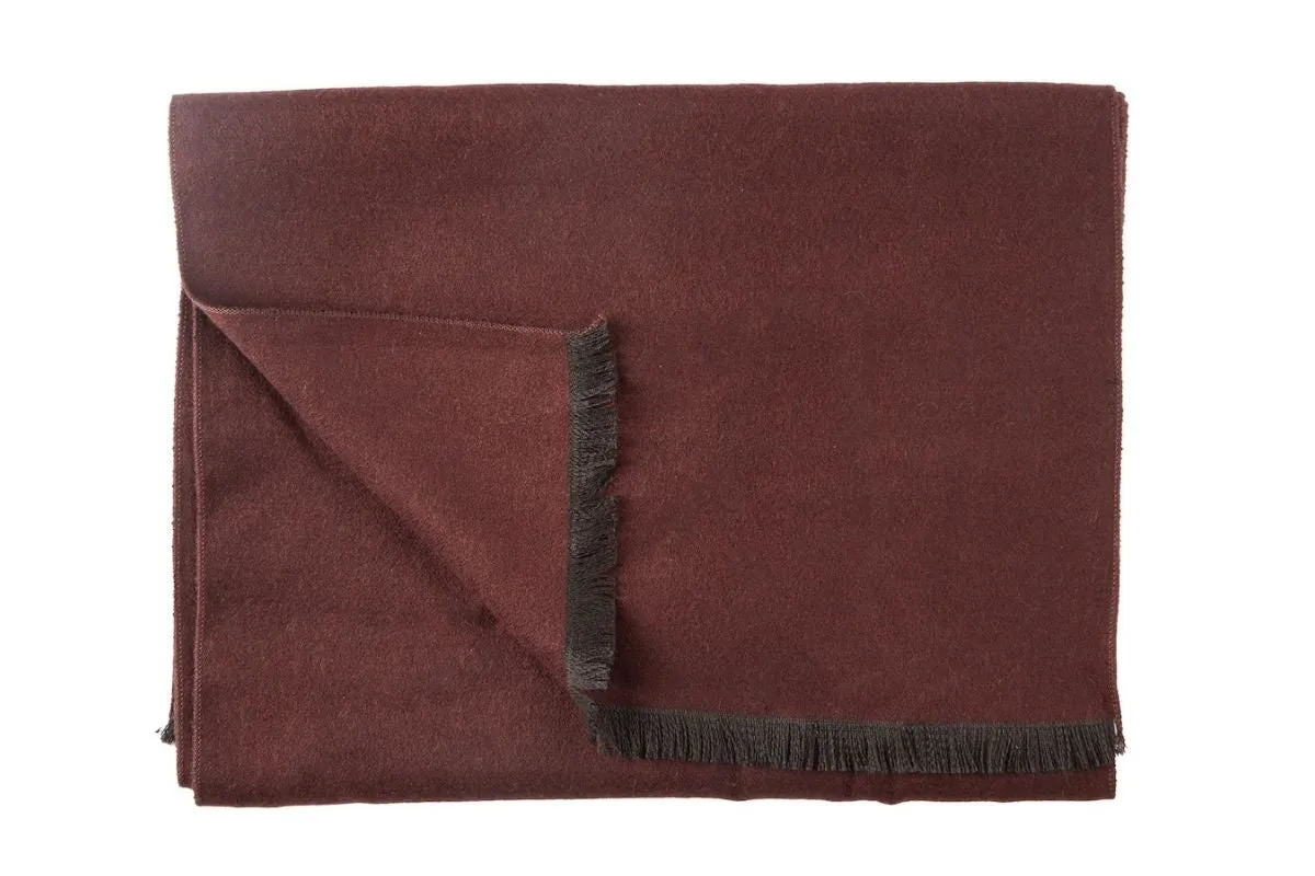Maroon Bamboo Scarf