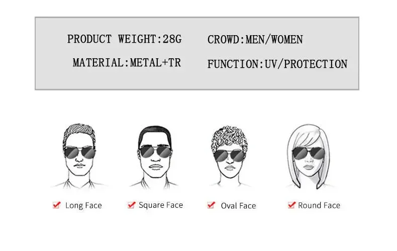 Men and Women Vintage Luxe Semi-rimless Anti-UV Square Sunglasses