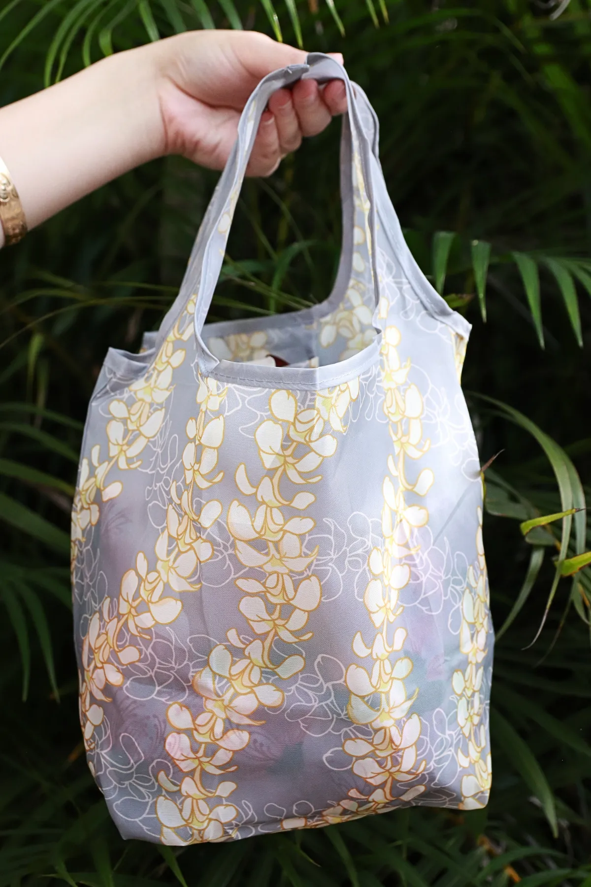 MINI PLUMERIA FOLDABLE REUSABLE BAG