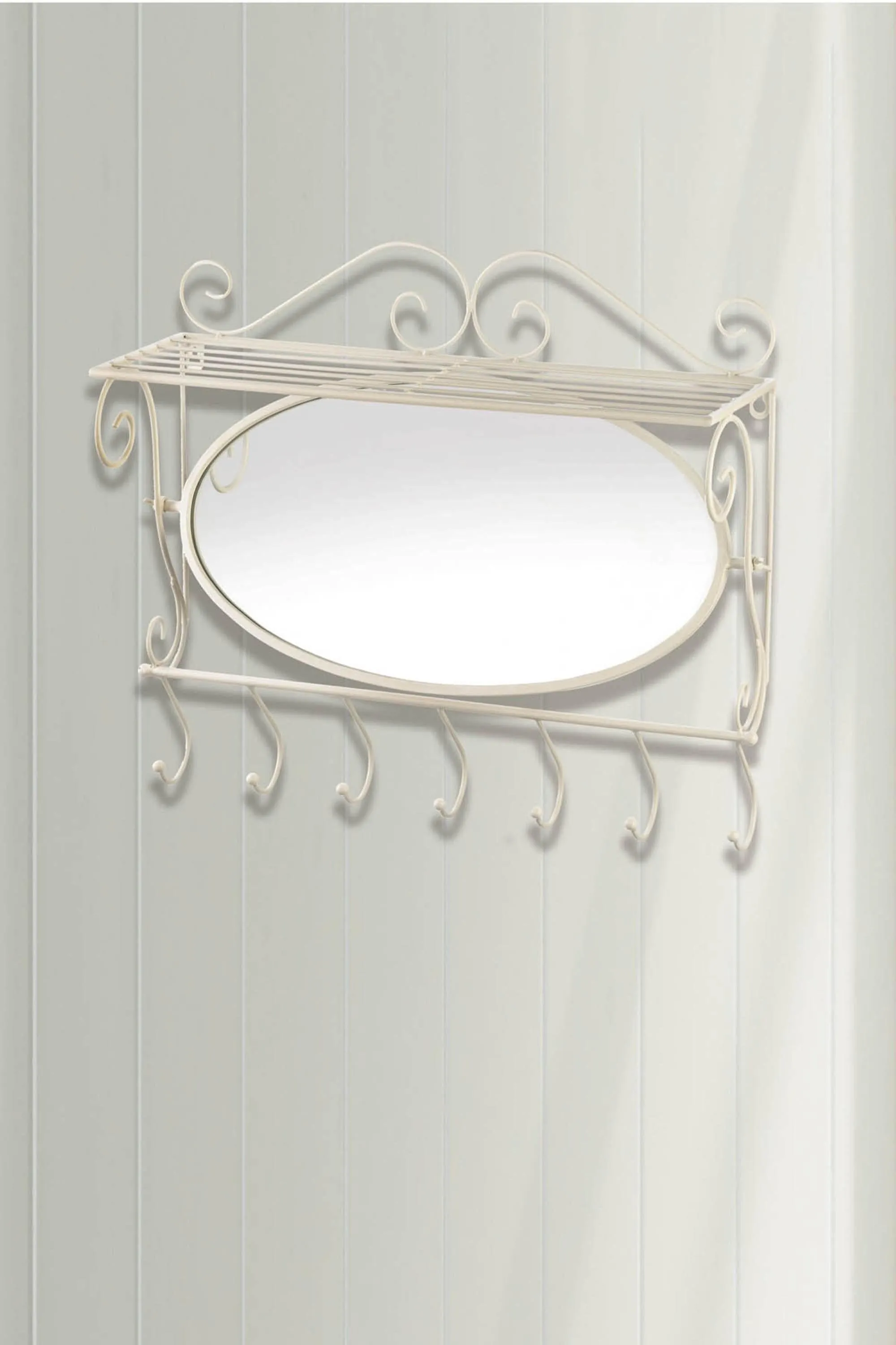 MIRRORED WALL SHELF