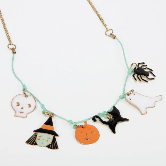 Necklace - Halloween Enamel