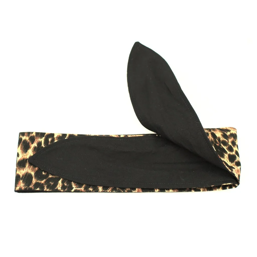 Pinup Leopard Print Hair Tie