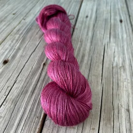 Pretty Lass, Berry Magenta Bamboo Linen Treasures Yarn, Fingering Weight Yarn