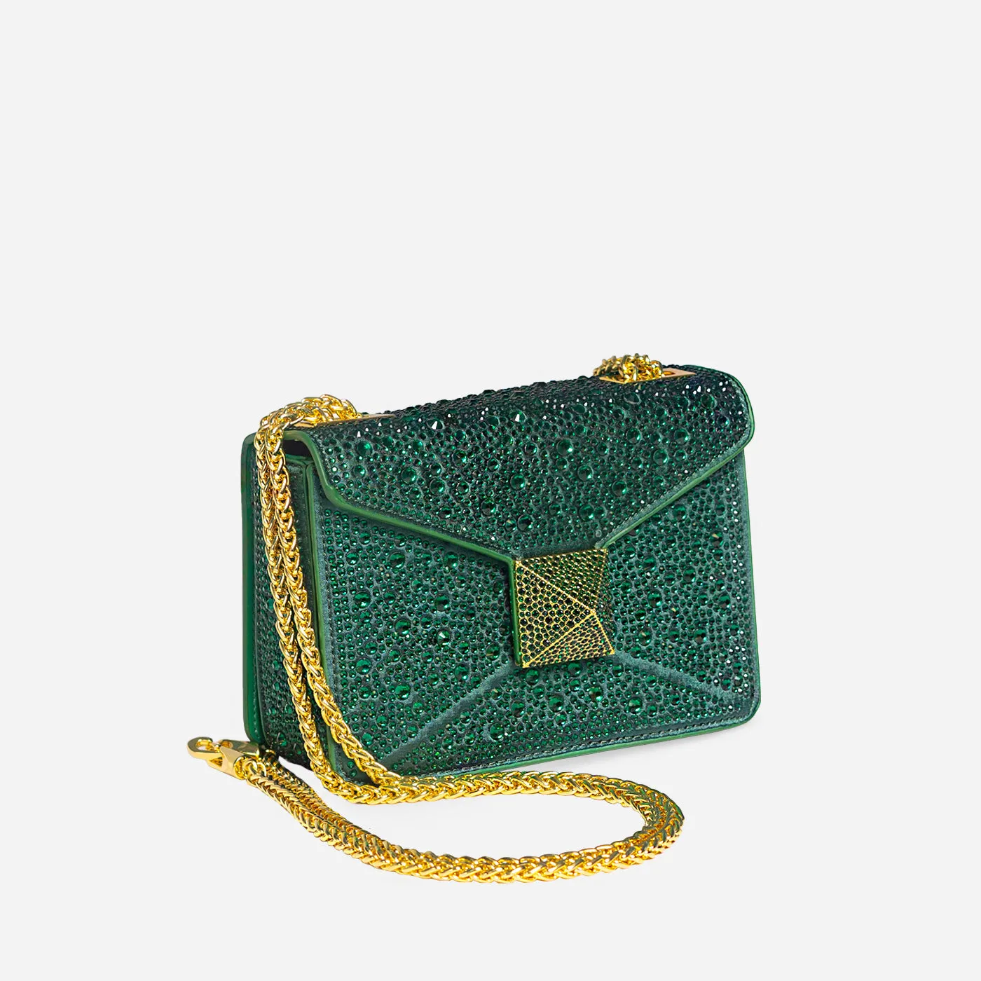 Pyrafix Rhinestone Clutch Gerald Bags
