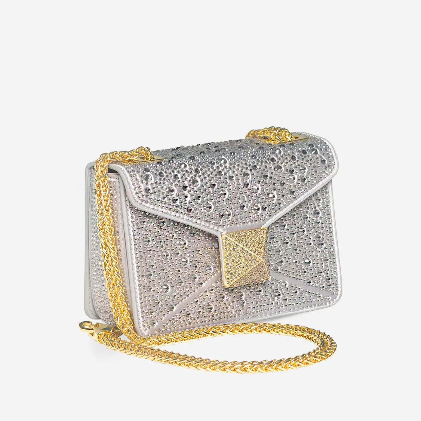 Pyrafix Rhinestone Clutch Gerald Bags
