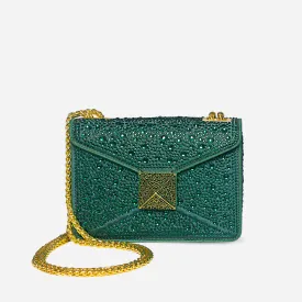 Pyrafix Rhinestone Clutch Gerald Bags