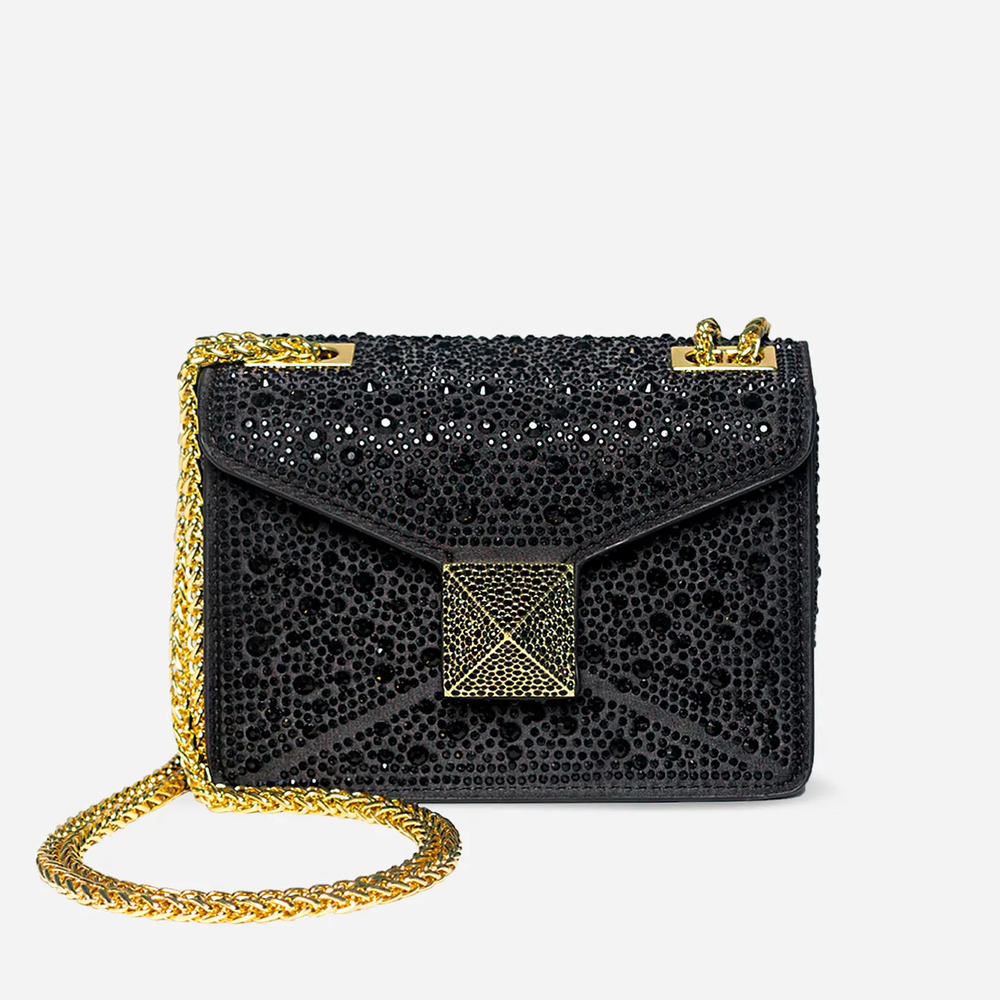 Pyrafix Rhinestone Clutch Gerald Bags