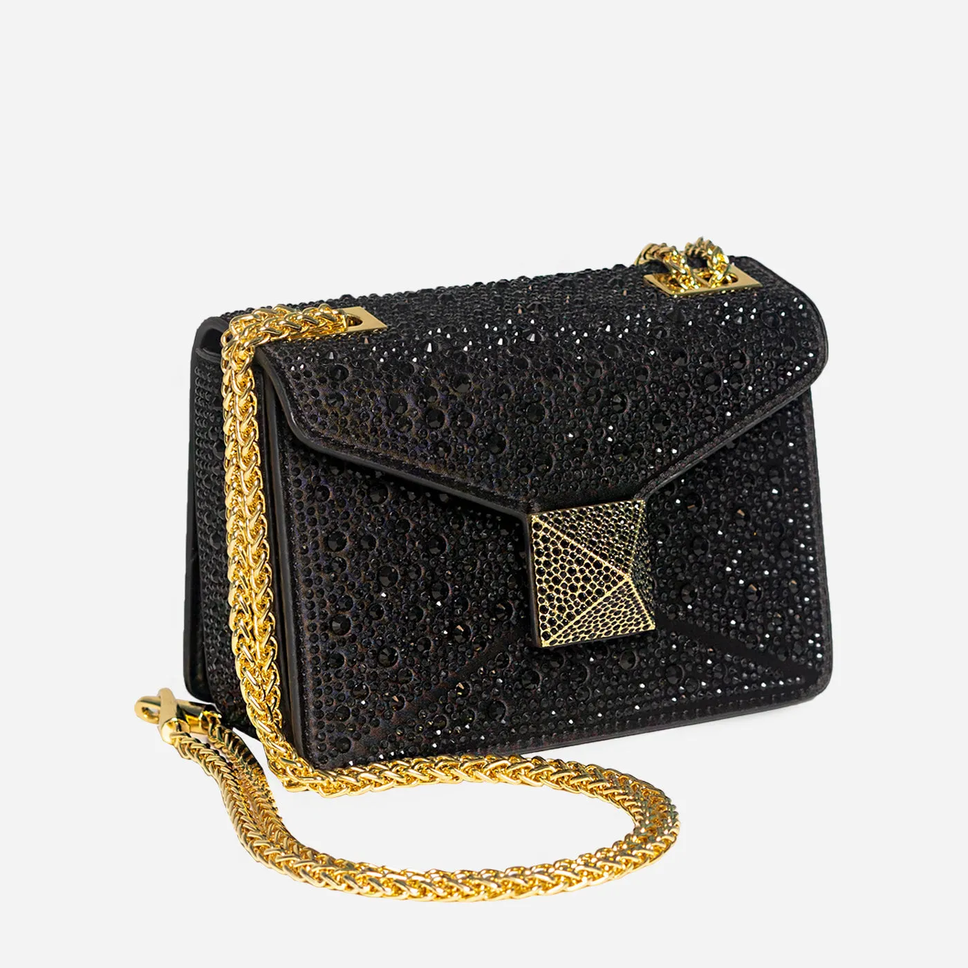 Pyrafix Rhinestone Clutch Gerald Bags