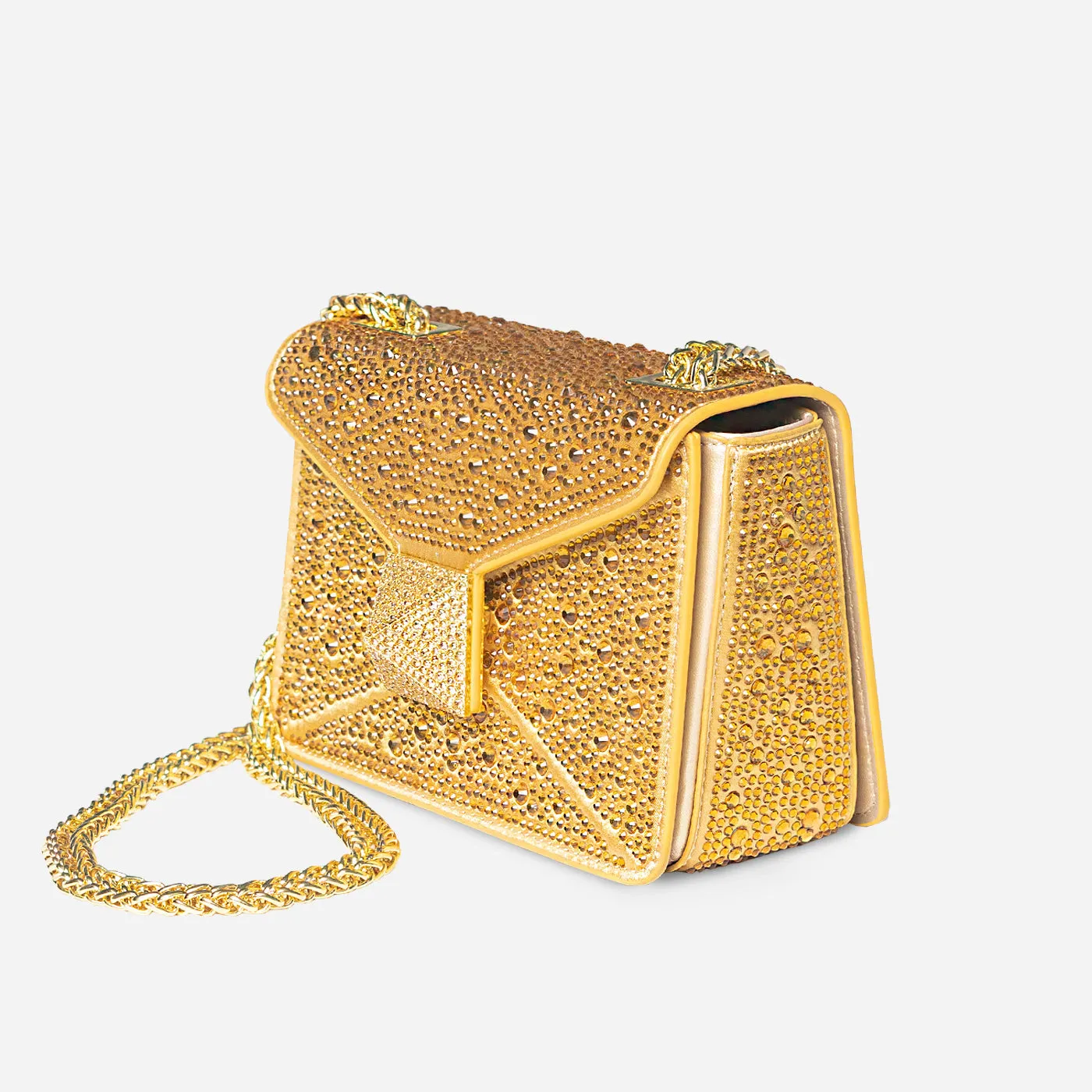 Pyrafix Rhinestone Clutch Gerald Bags