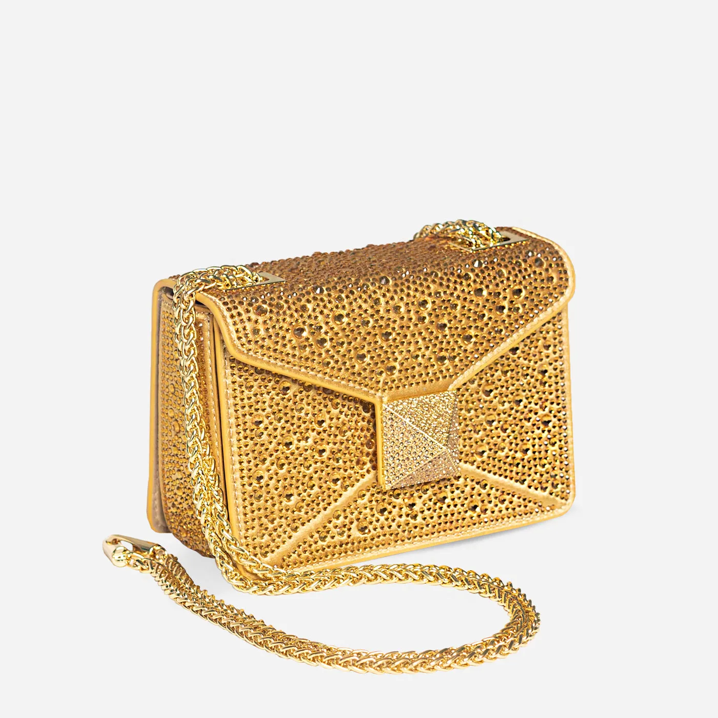 Pyrafix Rhinestone Clutch Gerald Bags