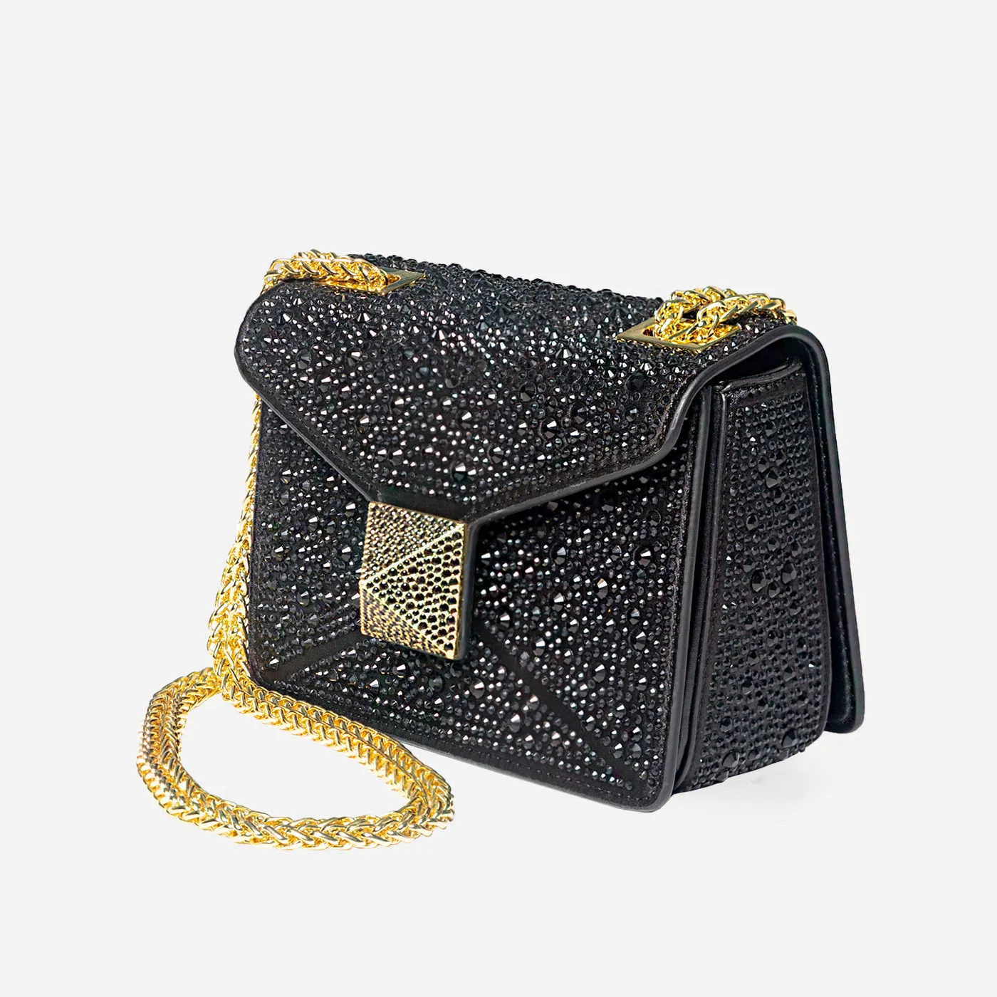 Pyrafix Rhinestone Clutch Gerald Bags