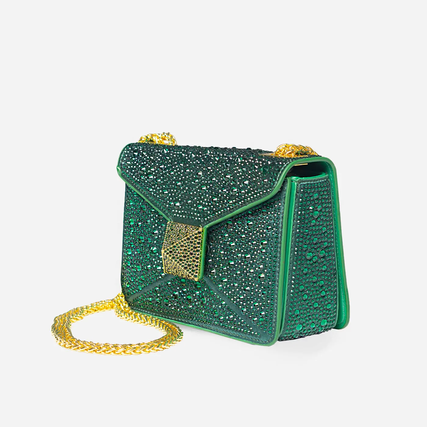 Pyrafix Rhinestone Clutch Gerald Bags