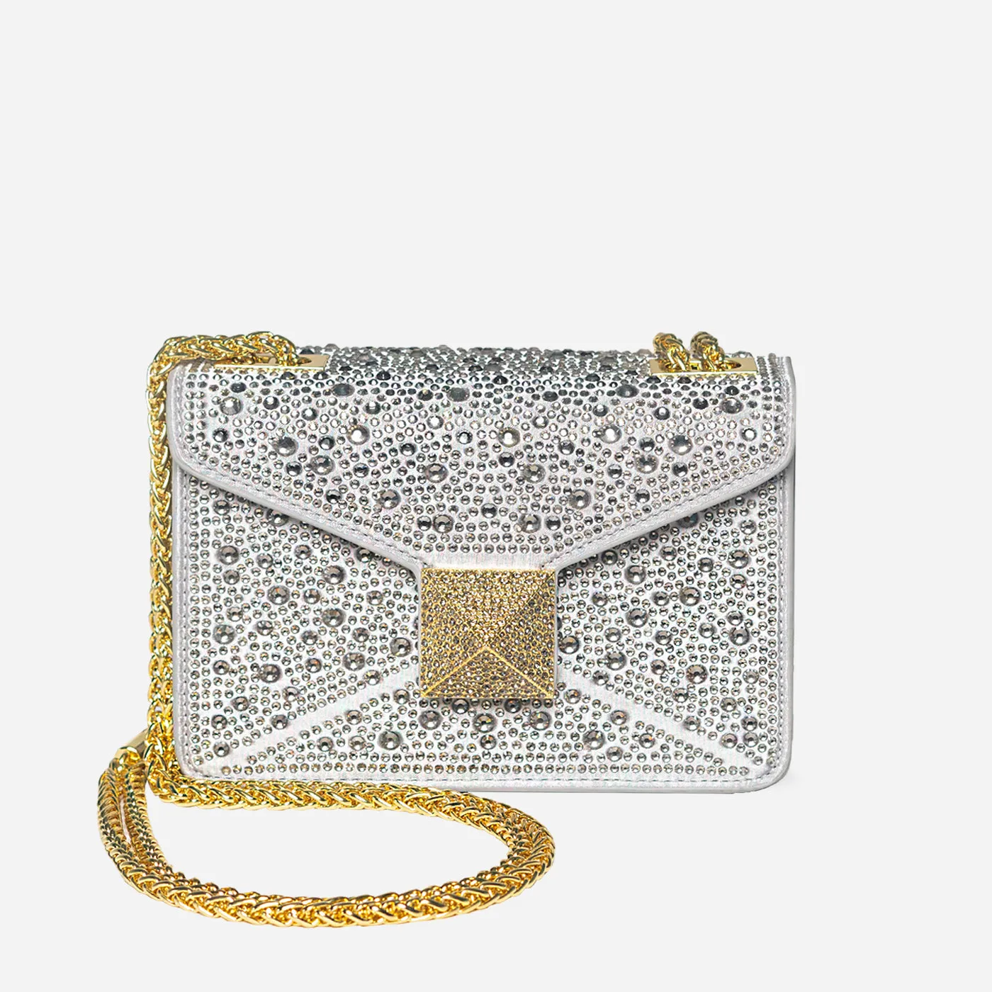 Pyrafix Rhinestone Clutch Gerald Bags